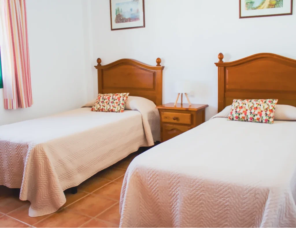 Apartamento de 1 habitación con cama de doble